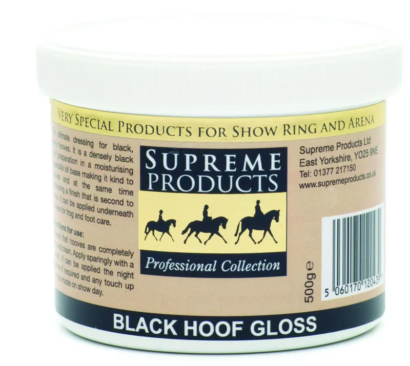 Supreme Products Hoof Gloss - Black 450ml